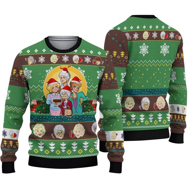 The Stay Golden Ugly Christmas Sweater, Stay Golden Ugly 3D Sweater-image