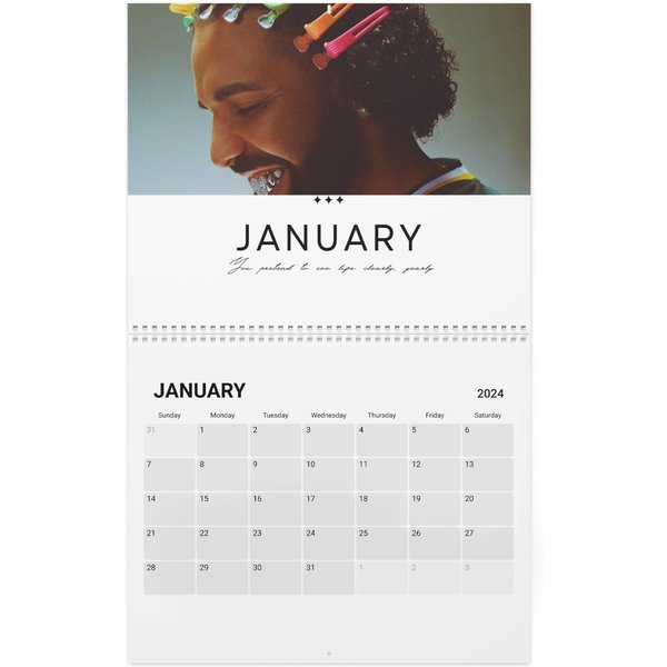 Calendar (2024) For All Dogs Drake-image