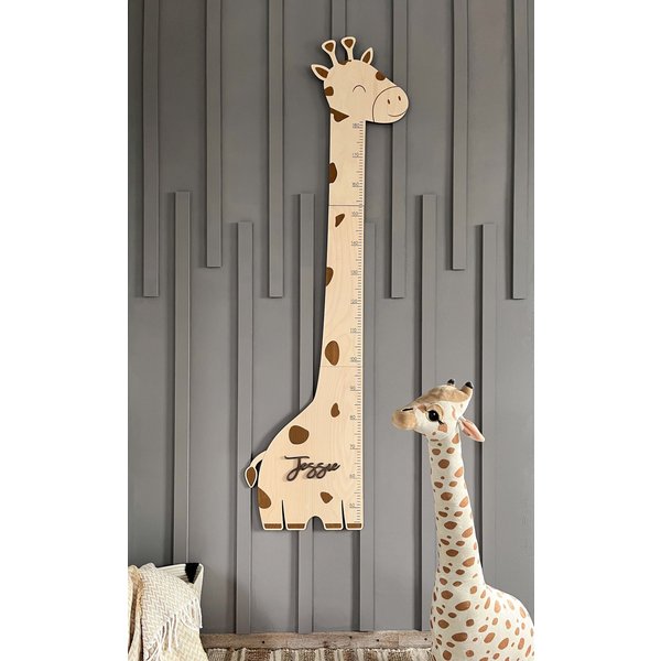 Wooden Growth Chart Wooden Nursery Decor Gift-image