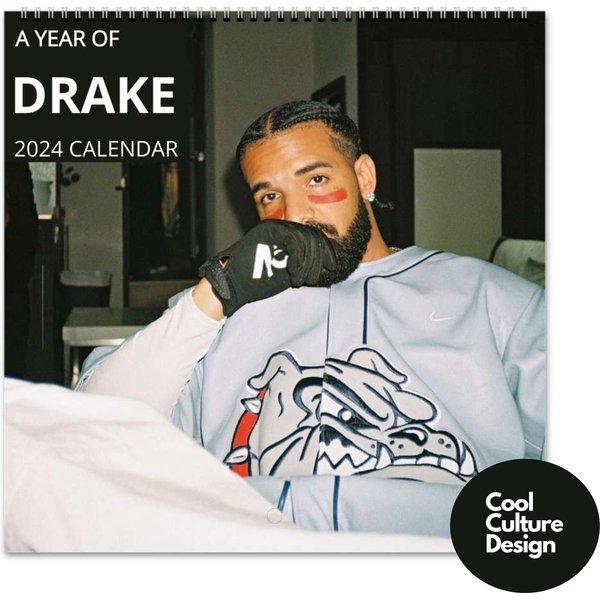Drake Calendar Vol.1 - 2024 Calendar, Wall Calendar 2024, Planner 2024