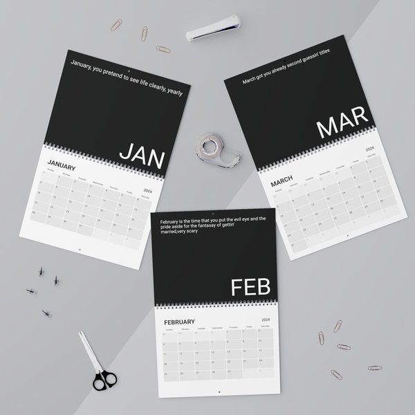 Drake Calendar For All The Dogs Slime You Out-image