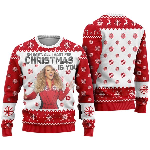 Mariah Carey Ugly Christmas Sweater-image