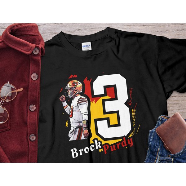 Brock Purdy Shirt, Fan Gift, Support Your Favorite Quarterback Brock Purdy Shirt-image