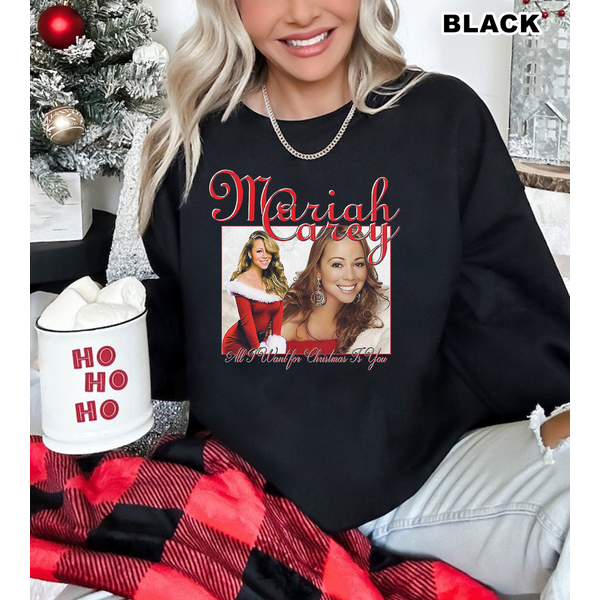 Mariah Carey Christmas Sweatshirt-image