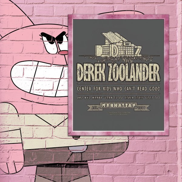 Derek Zoolander Center Premium Matte Vertical Poster