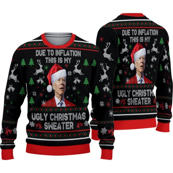 Merry Biden Ugly Christmas Sweater