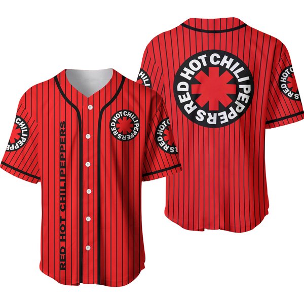 Red Hot Chili Peppers Baseball Jersey-image