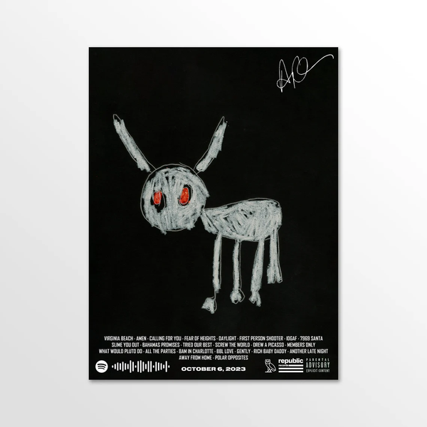 Drake – For All The Dogs Poster-image