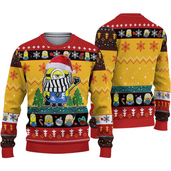 Minions Christmas Ugly Sweater-image
