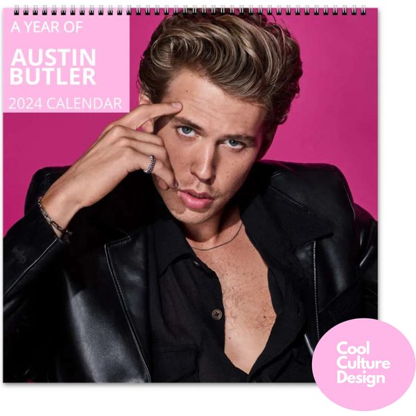 Austin Butler Calendar Vol.1 - 2024 Calendar, Wall Calendar 2024-image