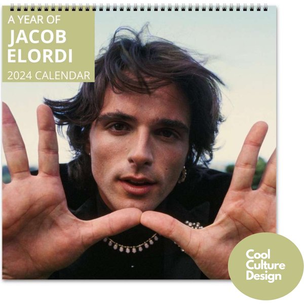 Jacob Elordi Calendar - 2024 Calendar, Wall Calendar 2024, Planner 2024-image