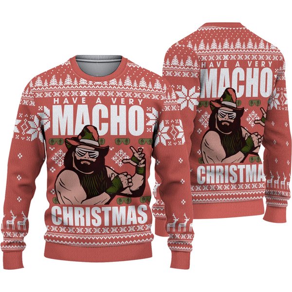 Christmas Macho Man Sweater