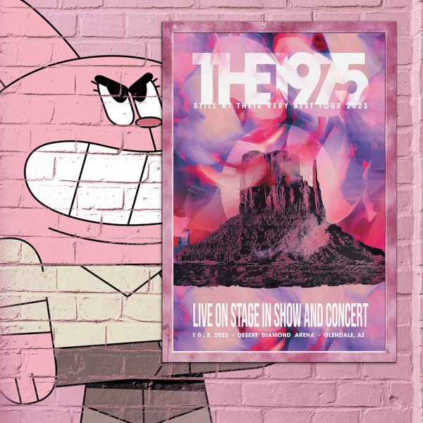 The 1975 Desert Diamond Arena, Glendale, Az Oct 5 2023 Poster-image
