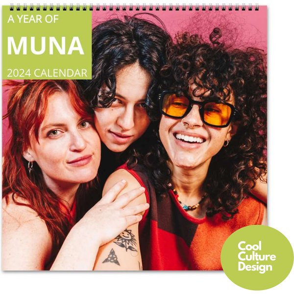 Muna Calendar Vol.1 - 2024 Calendar, Wall Calendar 2024, Planner 2024-image