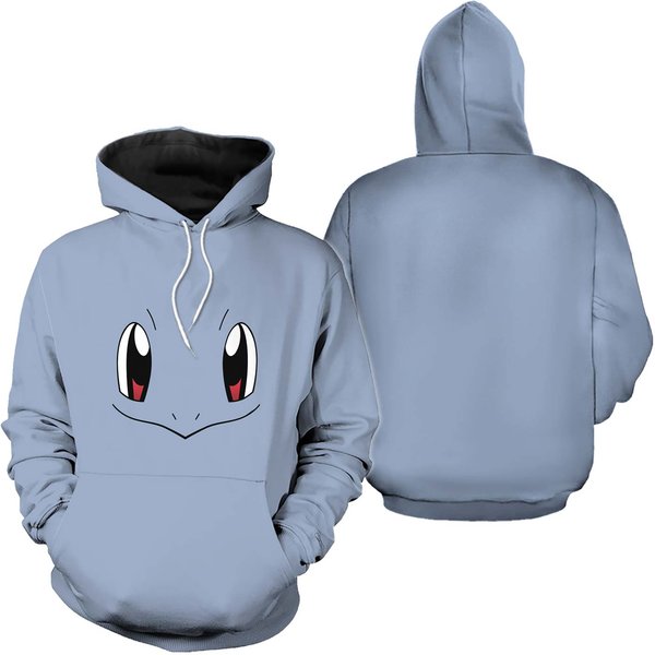 Pkm Squirtle 3D Costume Halloween Cosplay 3D Hoodie-image
