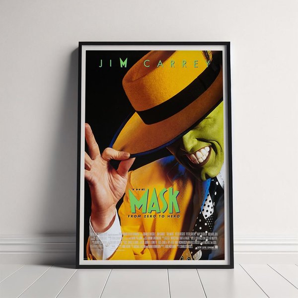 The Mask Movie Premium Matte Vertical Poster-image