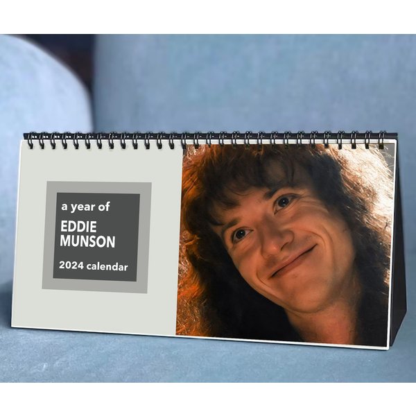 2024 Ed Munson Calendar, 2024 Desk Calendar, Celebrity Calendar