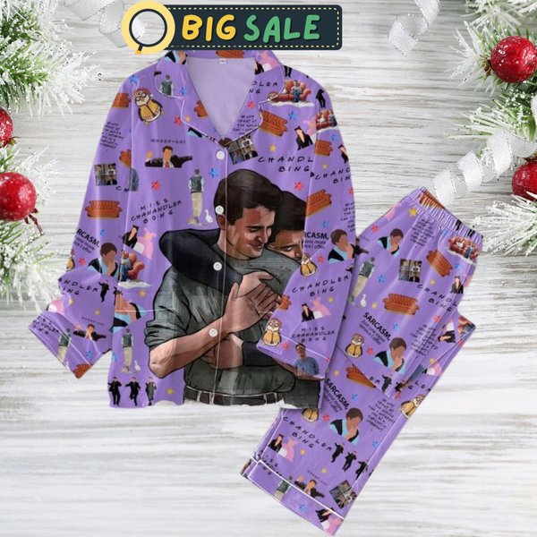 Christmas Friends Family Pajama Set - Chandler Bing