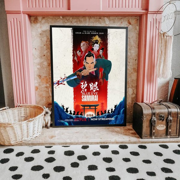 Blue Eye Samurai (2023) Movie Poster, Poster Gift-image