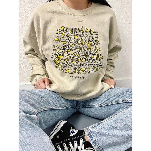 Mac Demarco Aesthetic Sweatshirt Mac Demarco This Old Dog Sweatshirt-image