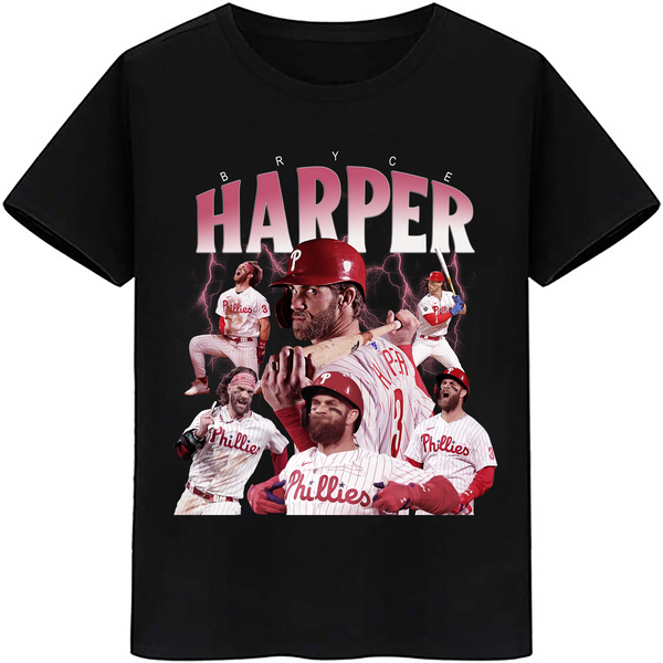 Color Bryce Harper Phillies Baseball Shirt-image