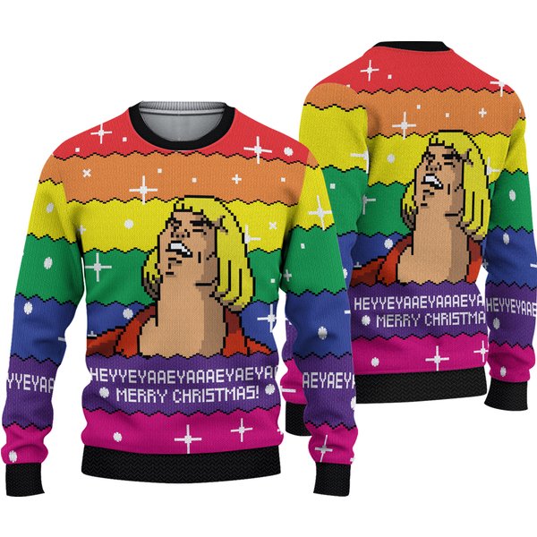 Heyyeya He-Man Christmas Ugly Sweater-image