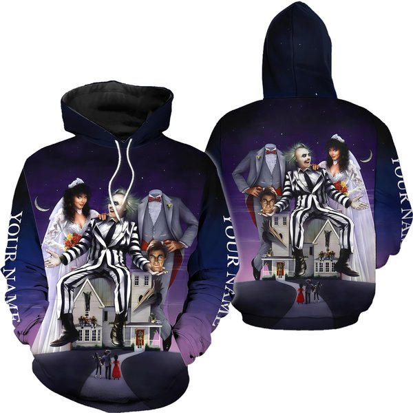 Beetlejuice Hoodie, Halloween Party Hoodie