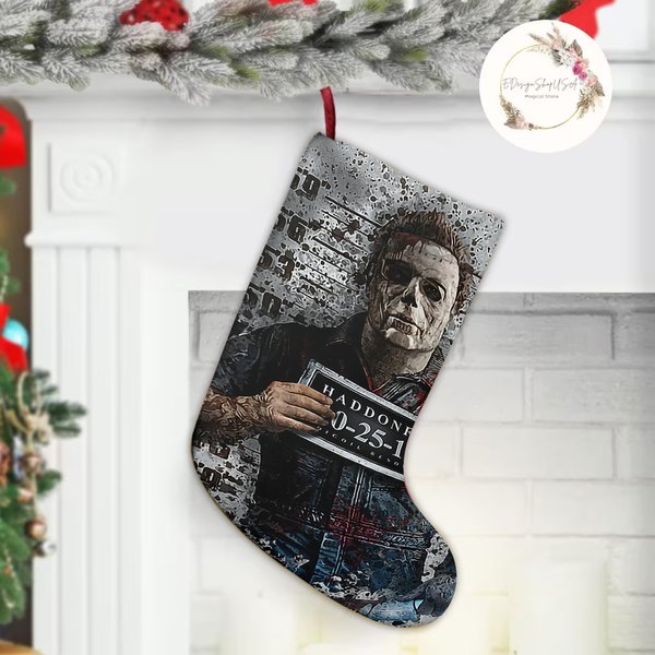 Michael Myers Horror Christmas Stocking-image