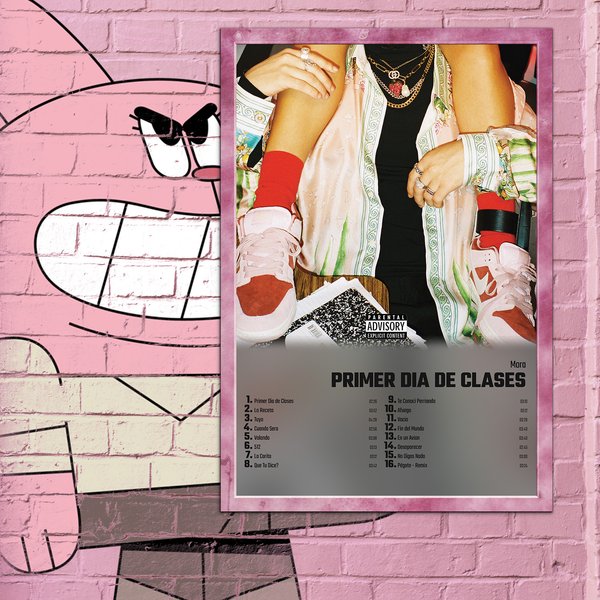Mora - First Day Of Class Album Cover Poster-image