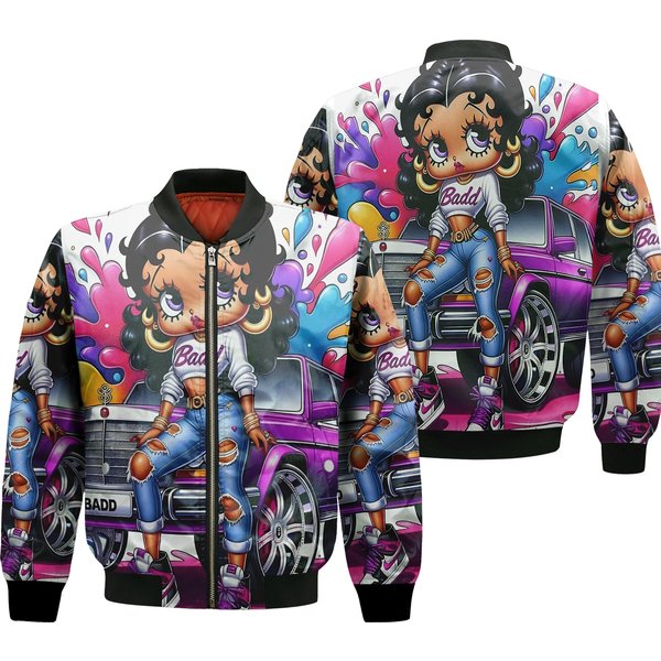 Betty Boop Women's Bomber Jacket