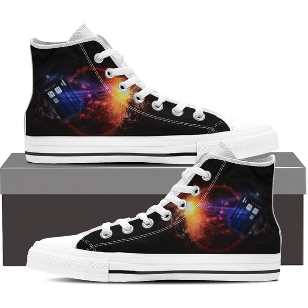 Doctor Who I Tv Show I Dr Who Gift For Fans I Mens Classic Sneakers-image
