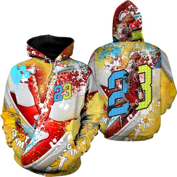 23 Michael Sneaker Shirt Match Fruity Pebbles Shoes Tee-image