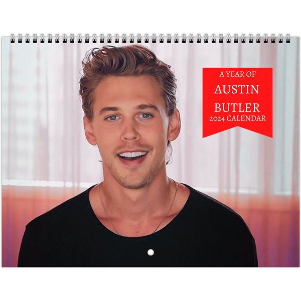 Austin Butler 2024 Wall Calendar | 74 Photos Photobook | Gift For Daughter-image