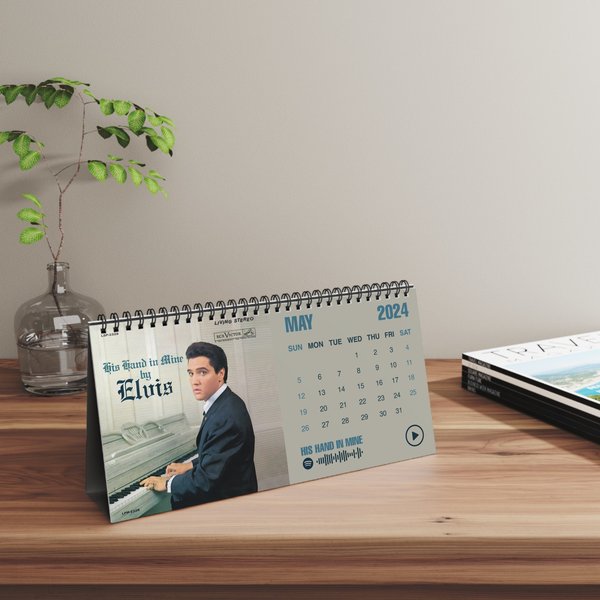Elvis Presley 2024 Desk Calendar