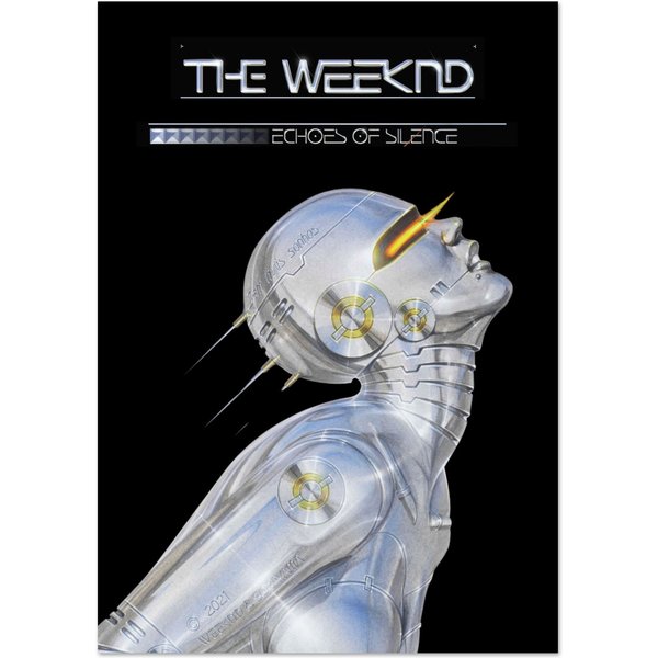 Weeknds Echoes Of Silence Deluxe Sorayama Edition | Weeknds Poster-image