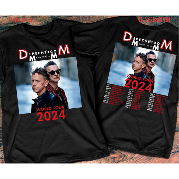 Depeche Mode Tour 2024 Mori World Memento T-Shirt-image