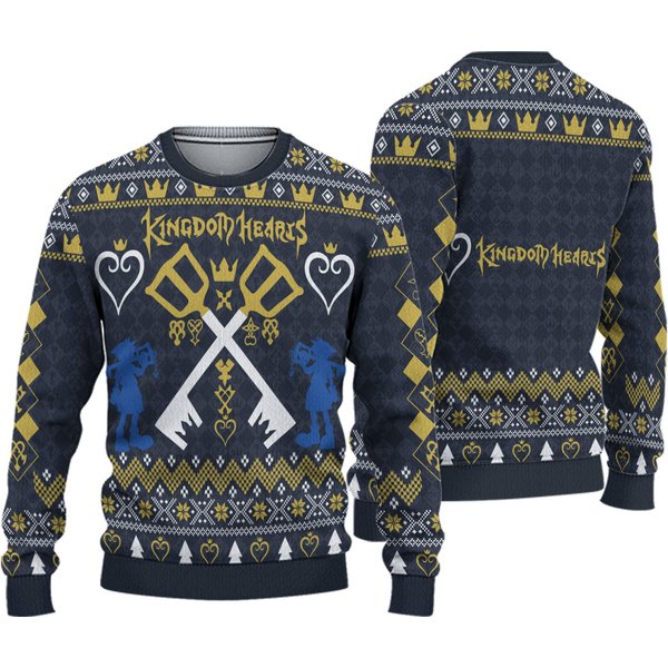 Kingdom Hearts Ugly Christmas Ugly Sweater