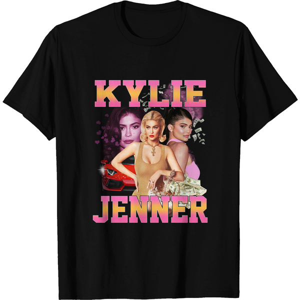 Kylie Jenner Vintage 90S Graphic Style T-Shirt-image