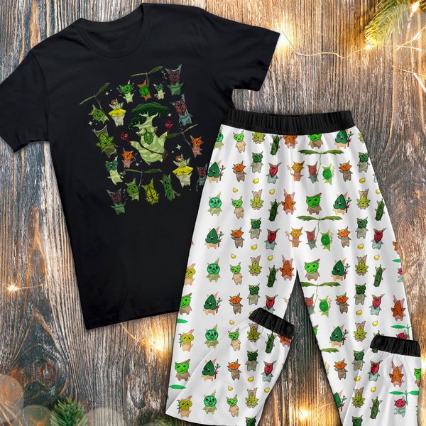 Zelda Pajamas Set, The Legend Of Zelda Holiday Pajamas For Family-image