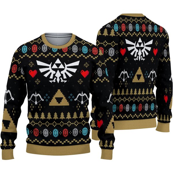 Christmas Hero Legend Of Zelda Ugly Sweater