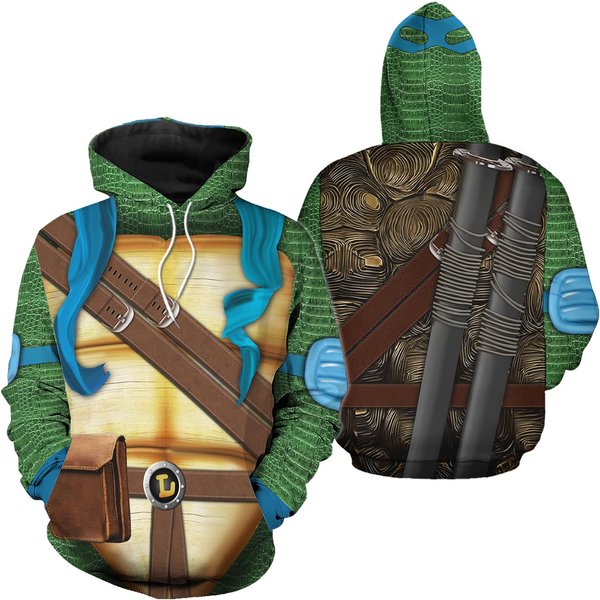 Ninja Turtle 3D Hoodie Shirt, Ninja Turtle 3D Hoodie-image