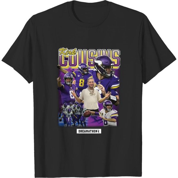 Vintage Kirk Cousins Graphic T-Shirt-image