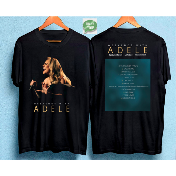 Weekends Adele 2023-2024 Tour T-Shirt World Gift-image