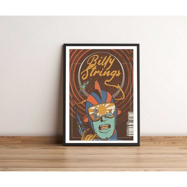 Billy Strings Tour 2023 6 December Greensboro Poster, Music Poster-image