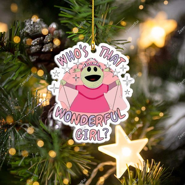 Nanalan Who's That Wonderful Girl Ornament, Nanalan Princess Ornament-image