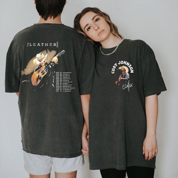 Cody Johnsonn The Leather Tour 2024 Shirt-image