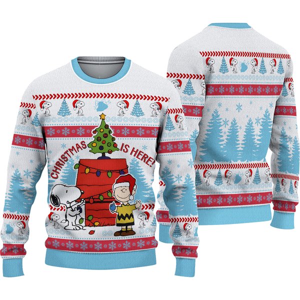 Snoopy Ugly Christmas Sweater-image