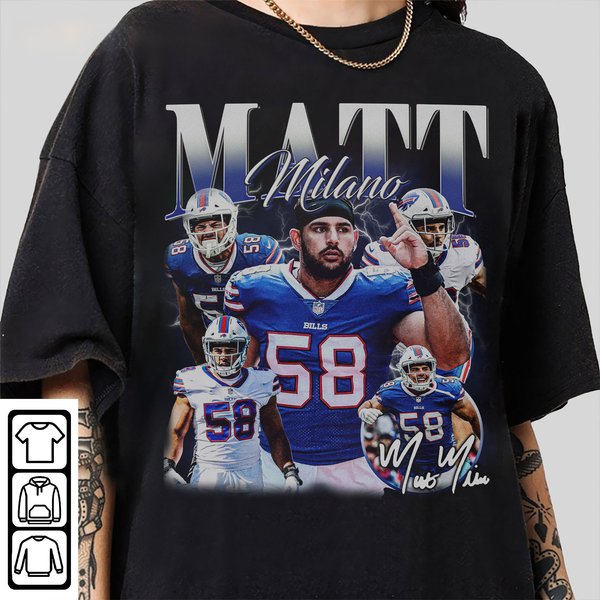 Vintage Matt Milano T-Shirt, Matt Milano Shirt,-image