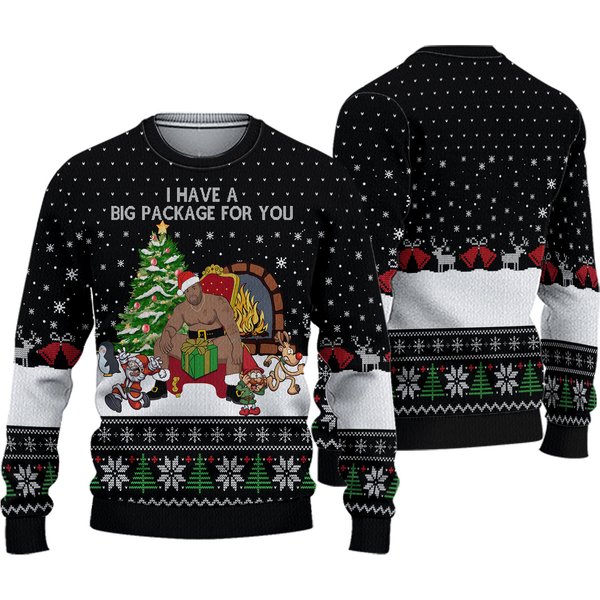 Christmas Barry Wood Ugly Sweater-image