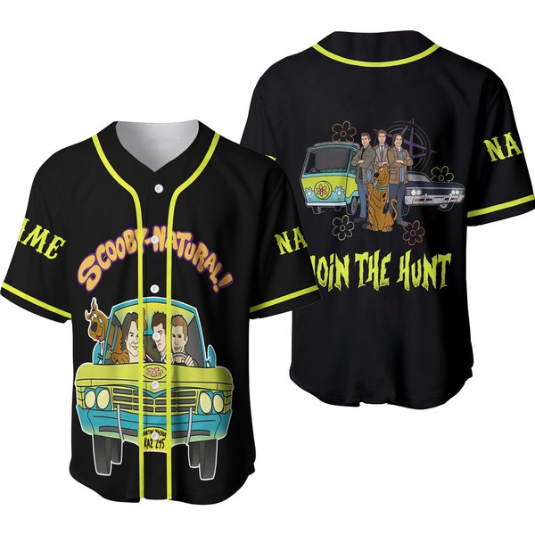 Christmas Scooby Doo Baseball Jersey-image